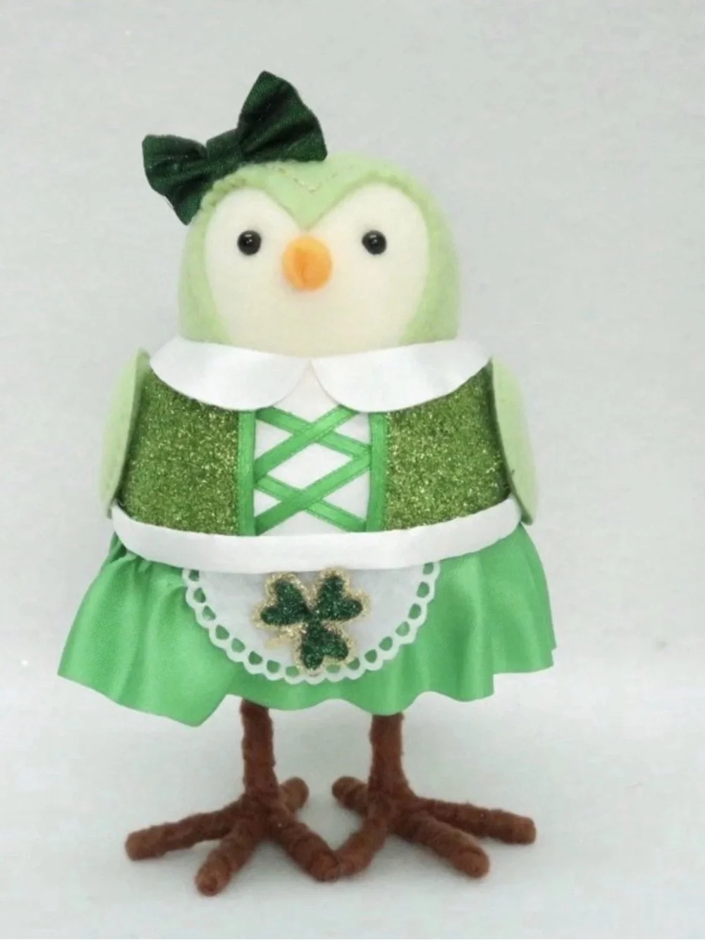 Target 2026 St. Patrick’s Day Featherly Friends Fabric Bird - Goldie